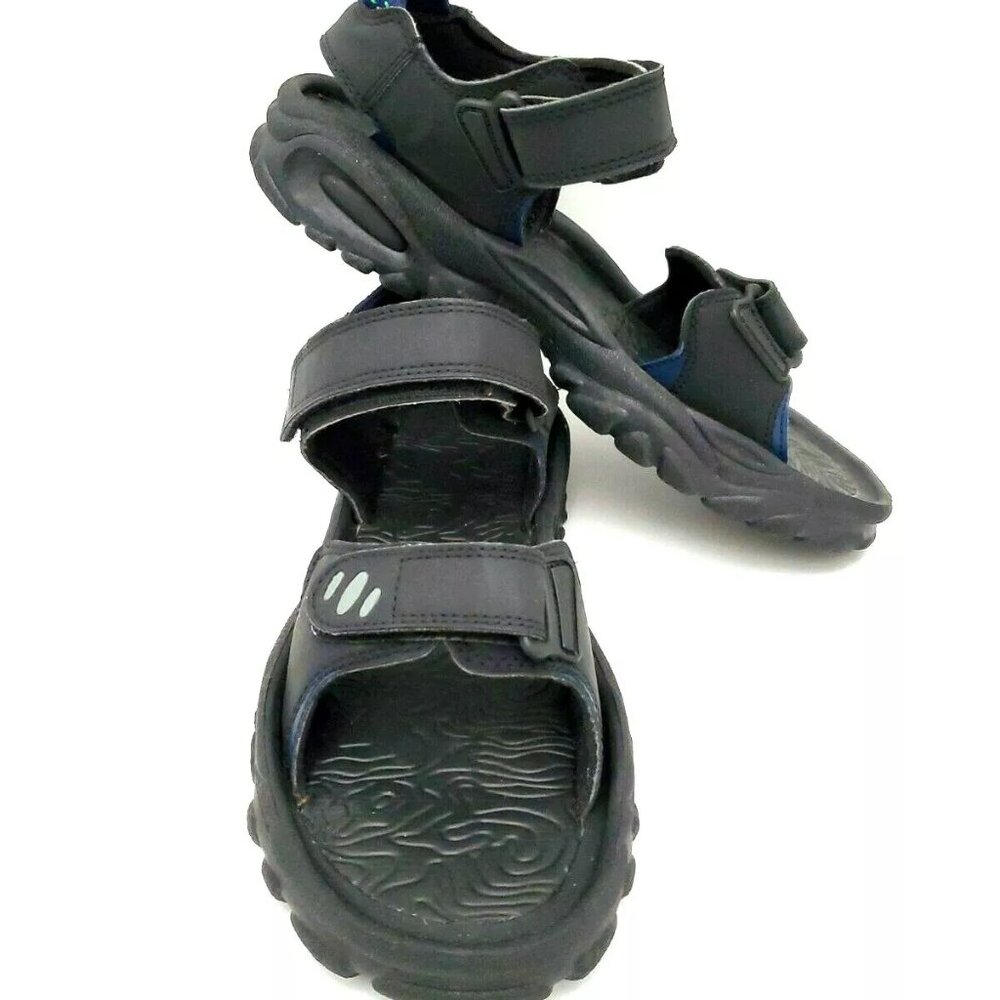 Wave Zone Men's Size 9 Hiking Athletic Adjustable Sandals Black